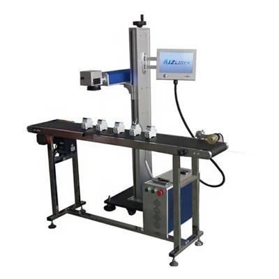 CO2 UV Fiber 50W 10W 5W 3W Fly Plastic Seals Laser Marking Machine