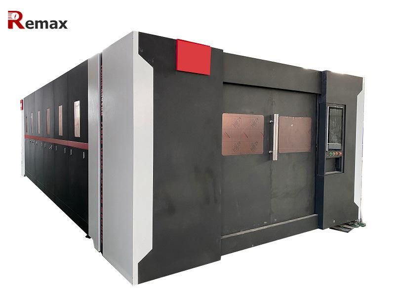 Large Area 1000 W Laser Cutters Machine 1500 W Full Cover Fiber Laser Cutting Machine