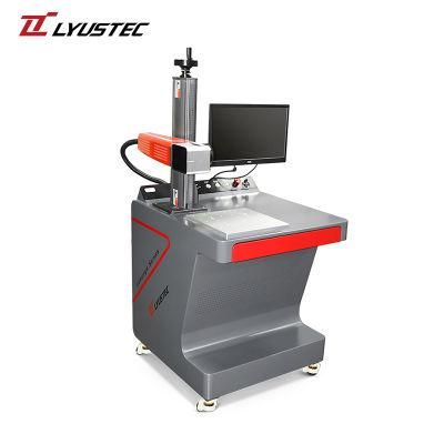 Laser Engraving Machine Ring Copper Marking 20W Mopa Fiber Laser Marking Machine Sale for Japanese