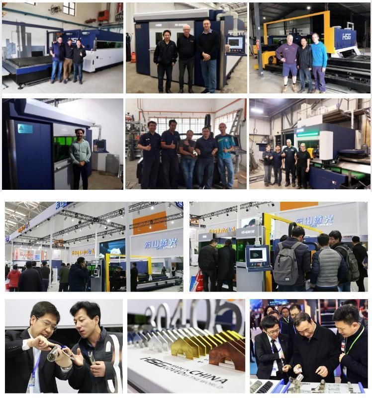 Hsg Laser Steel Cutter with CNC Fiber Laser