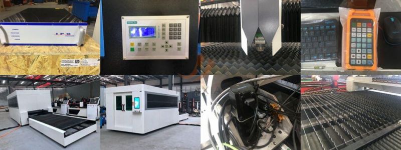 CNC Fiber Laser Metal Cutting Machine Hx6020f-2000W Factory Direct Sale