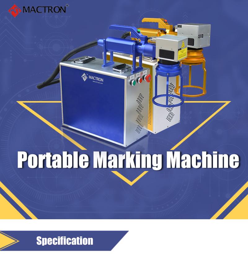 20W/30W Portable Hand-Held Mini Laser Marking Machine for Metal