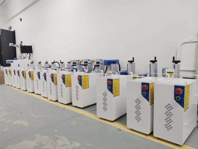 Mini Enclosed Mopa Fiber Laser Marking Machine with Jpt