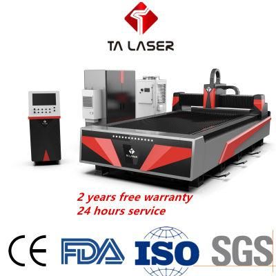 Stainless Steel Metal Sheet and Panel Fiber Laser Cutter Machine