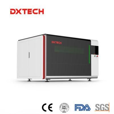 China Factory 4000 W High Precision Laser Cutting Machine Equipment Middle Size for Plate Stainless Steel Carbon Steel Aluminum Brass 0.4-20 mm