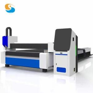 High Efficiency Metal Stainless Steel Fiber Laser Cutting Machine with Double Worktable