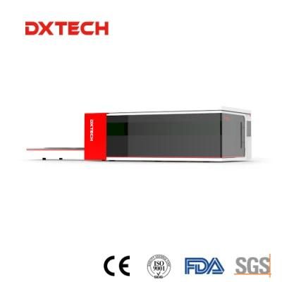 Laser Cutting Engraving Machine for Metal 1000W/2000W/3000W/4000wwith Protective Enclosed Two Plate Table Efficient High Speed