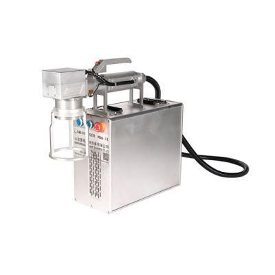 Mini 20W LED Bulb Logo Metal Fiber Laser Marking Machine for Sale