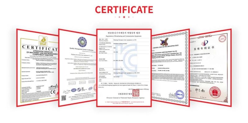 Chuangxin Continuous Wave Soldadora Hand Held Fiber Laser Welding Machine