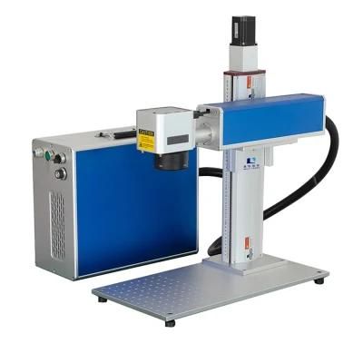 Portable Fiber Laser Marking Machine Printing Machine for Metal Sheet