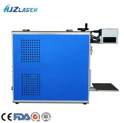 30W 50W 60W Fiber Laser Engraving Machine for Stainless Steel/Aluminum/Silver/Gold/Brass