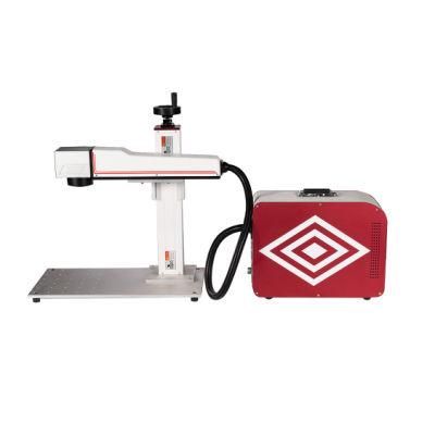 50W Fiber Flying Laser Marking Machines for Metal Printing Logo