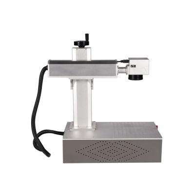 30W 3D Optical Portable Mini Fiber Laser Marking Machine Metal Price