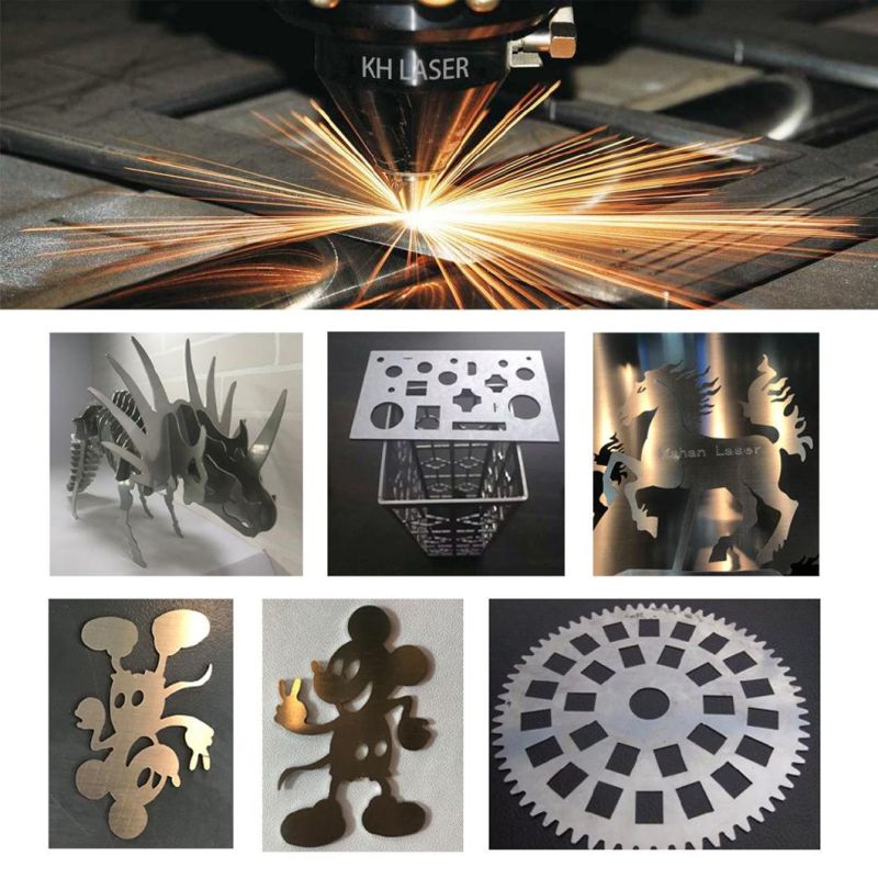 Aluminum Brass Red Copper Titanium CNC Cutter Fiber Laser Cutting Machine