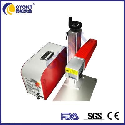 Cycjet China Portable Laser Fiber Printer for Metal