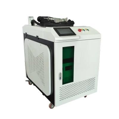 Fiber Laser Cutting Machine 1000W 1500W 2000W Rust Removing Clean Laser Machine Portable Laser Cleaning Machine