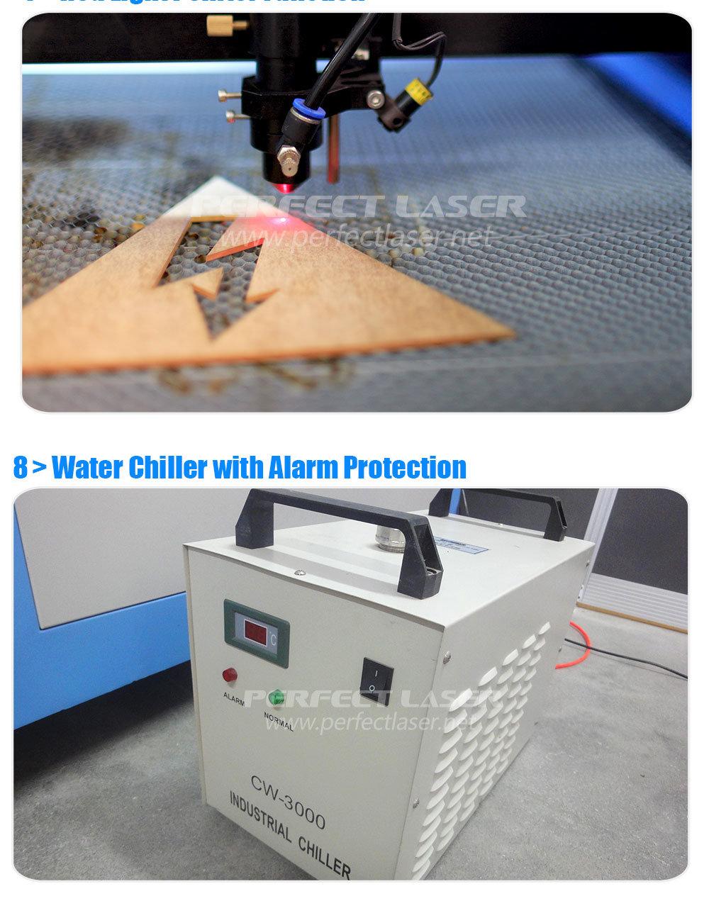 Hot Sale Leather Fabric Acrylic Plastic Wood Plywood MDF Cloth CO2 Laser Engraving Cutting Machine