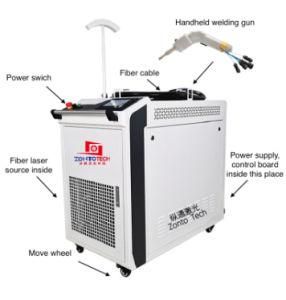 Hand-Held Fiber Laser Welding Machine 1kw/1.5kw/2kw/3kw