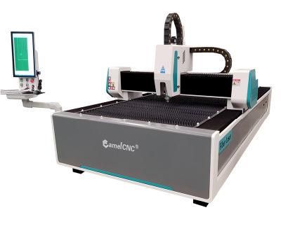 CNC Fiber Laser Cutting Machine 1000W 2000W 3000W Raycus Laser Power