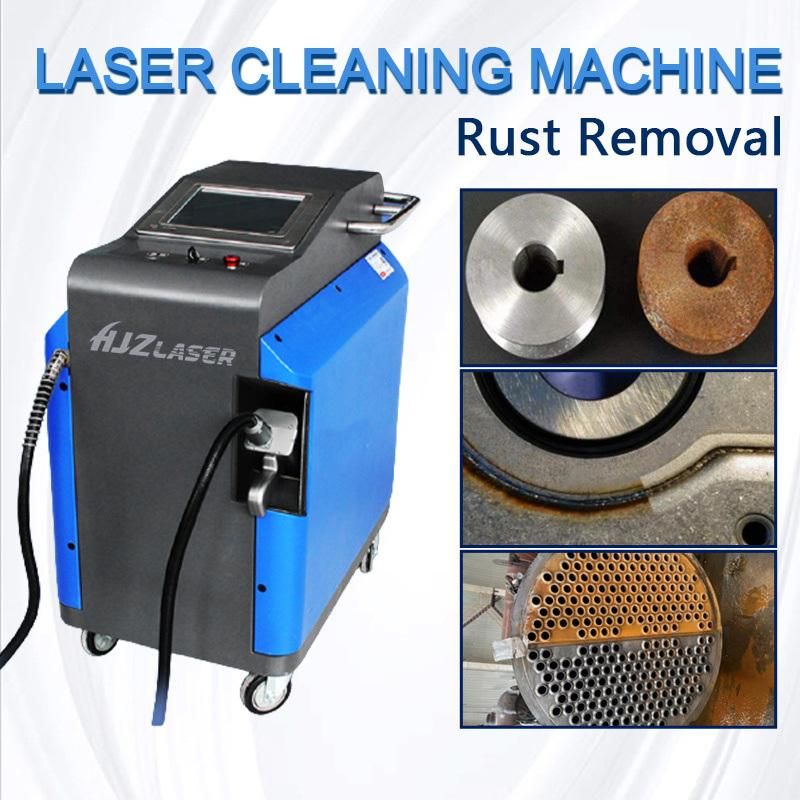 Portable Handheld Laser Cleaner 1000W Laser Rust Removal with Raycus Max Jpt Laser Source Laser Cleaning Machine Portable