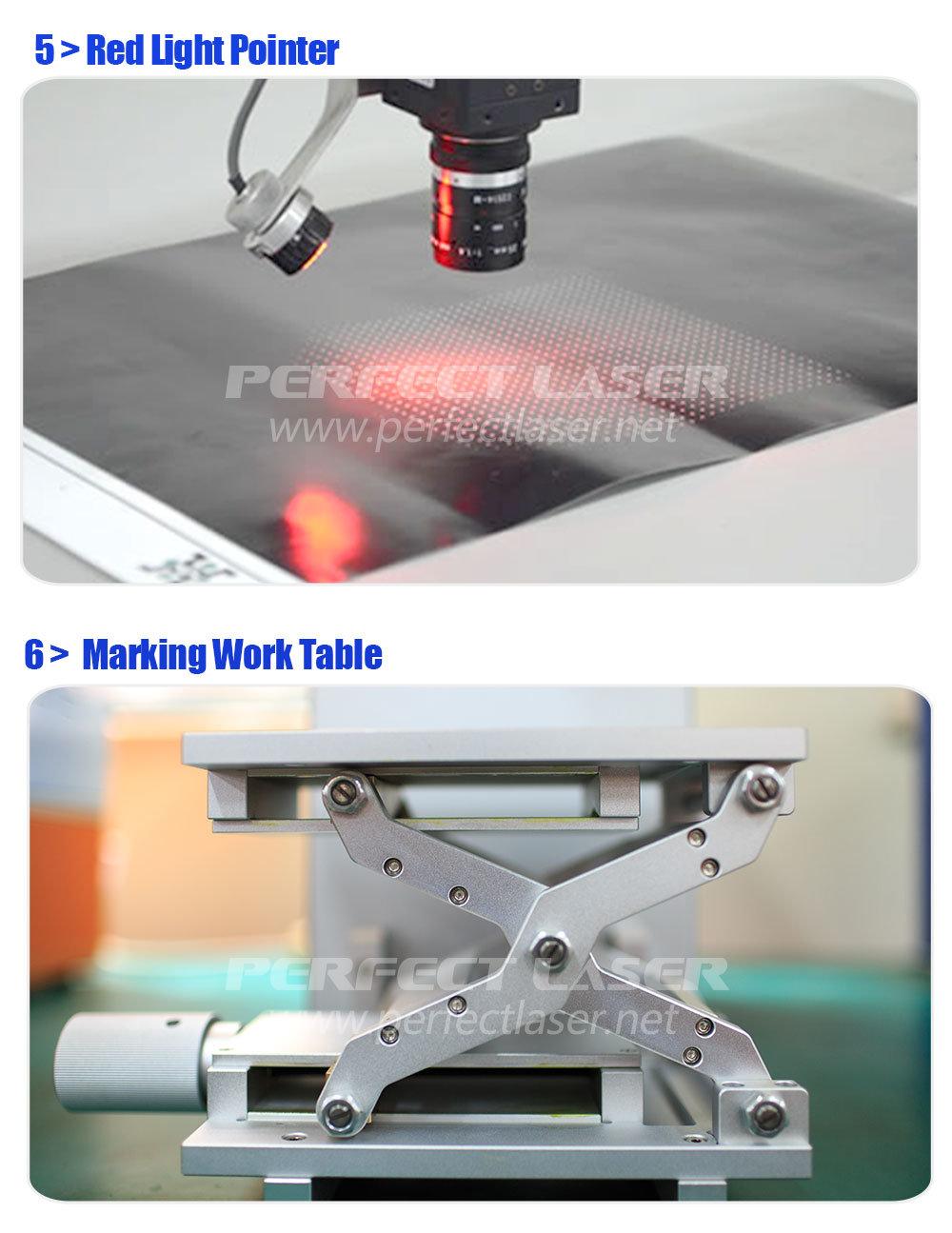High Precision 20W 30W 50W 100W Color Mopa Fiber Laser Printing Machine