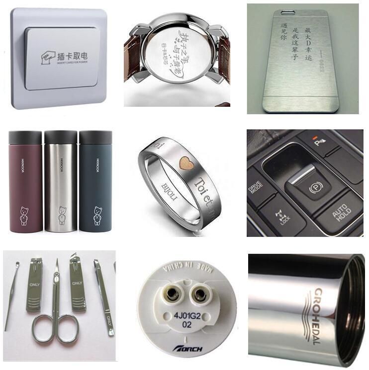 20W Color CO2 Fiber Laser Marking Machine Price for Metal