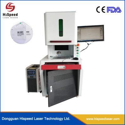 Enclosed 3W UV Laser Machine Marking Machine for Medical Plastic Cover