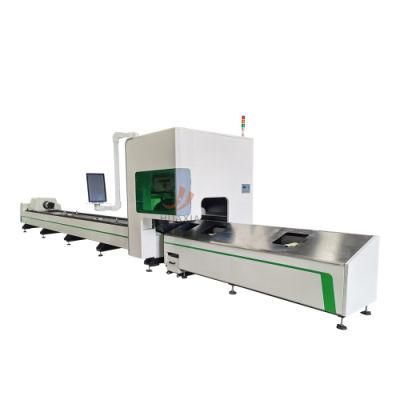Fully Automatically Rectangle Pipe Fiber Laser Cutting Machine