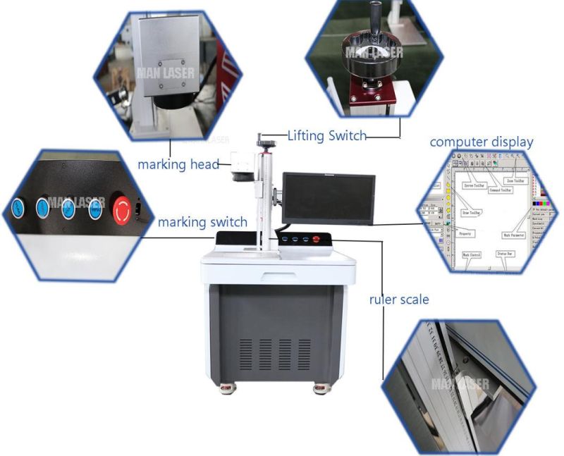 30W Lacquer Seal/Seal Seal/Letter Seal/Metal Seal/Laser Engraving /Marking Machine/Equipment/Machinery