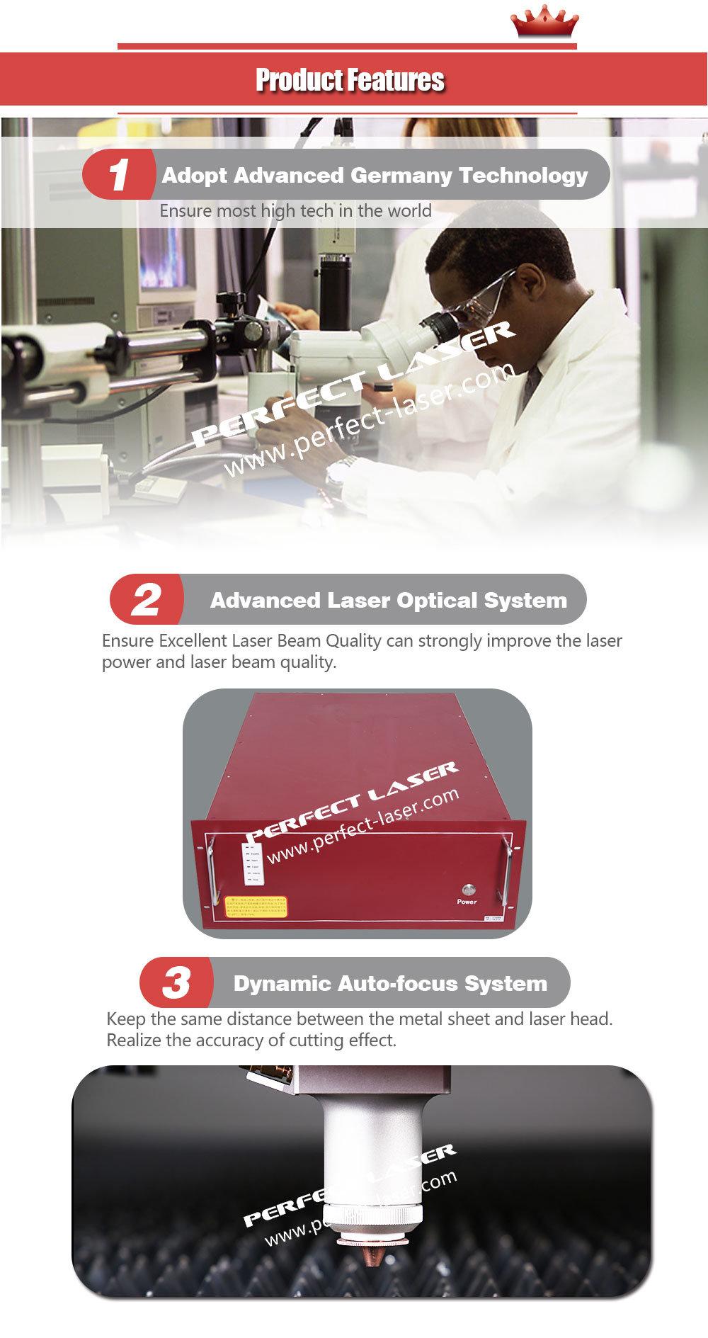 300W 500W 1000W High Precision Steel Fiber Laser Metal Cutting Machine