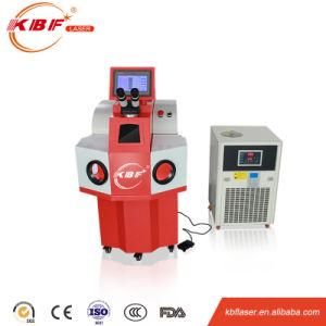 Multifunction Standing and Portable Glod Silver Jewelry High Precision Spot Laser Welding Machine with Separate Chiller