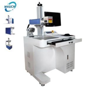 Floor Stand Desktop Fiber Laser Marking Machine Table Laser Marker