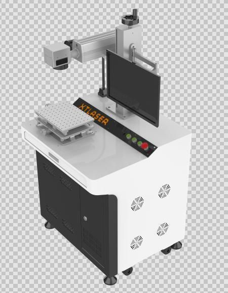 UV Desktop Laser Marking Machine Marking on Non-Metal Materials