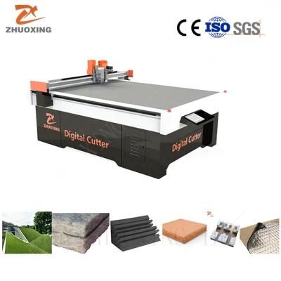 Factory Price Sound Material Sound Deadening Mat Artificial Grass Cutting Machine CNC Digital Cutter with Ce