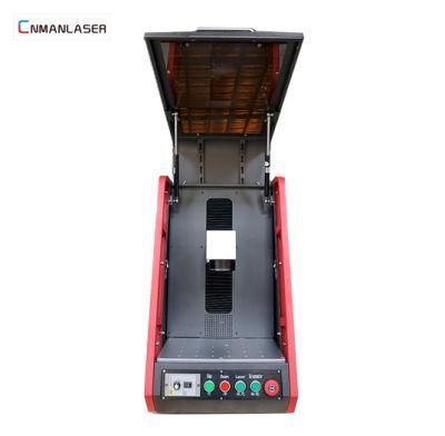 Mini Enclosed Cover 20W Number Aluminium Steel Laser Marking Machine