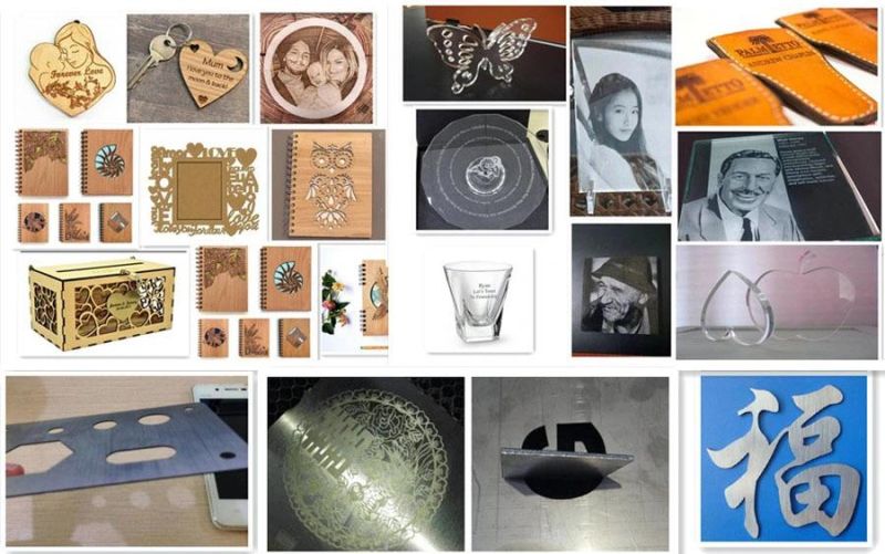 CO2 Laser Cutter for Wood Acrylic Fiberglass Fabric Leather Metal