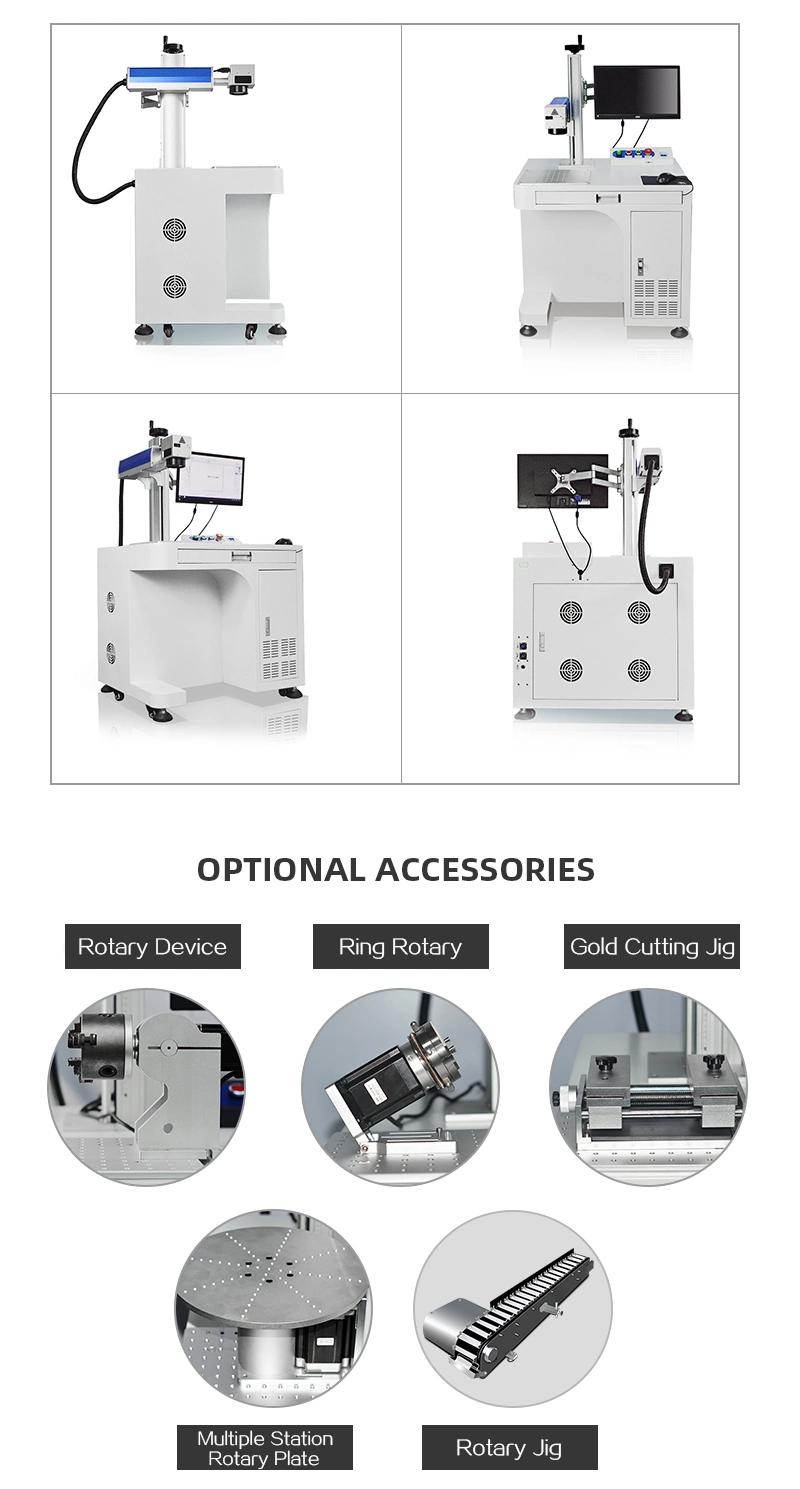 Raycus 100W Bearing Fiber Laser Marking Machine