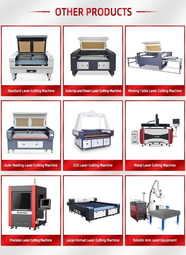 150W 1610 Processing Area Auto-Feeding Laser Cutting Machine