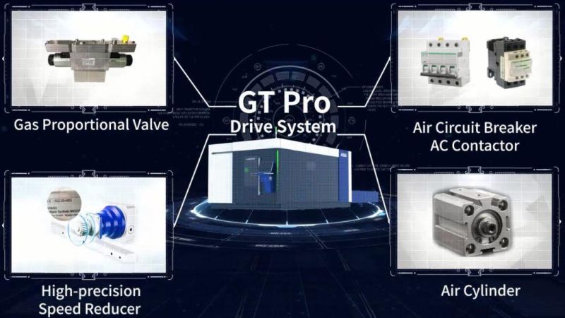Intelligentized Full Protective Laser Cutting Machine 8000W-12000W Factory Price Hsg Manufacturers
