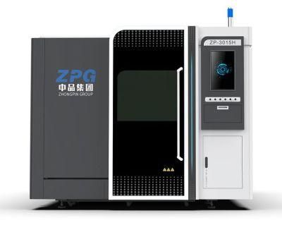 High Quality Power Optional Zpg-3015h CNC Fiber Laser Cutting Machine