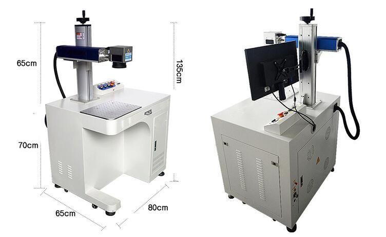 Ear Tag Vin Number Desktop Fiber Laser Marking Machine Price