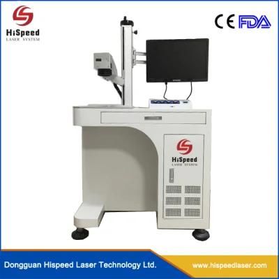 Precision Components Marking Machine Aerospace Components Marking Serial Number Fiber Laser Marking Machine with FDA CE Certificate
