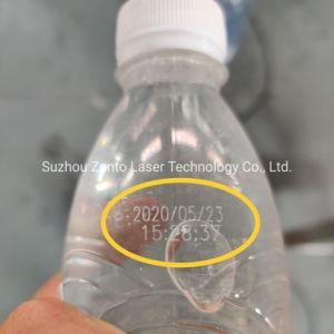 Laser Coder Time Date Printing Marking Bottles