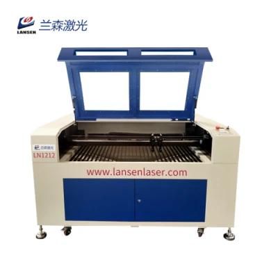 Combined Fiber and CO2 Laser Engraving Machine for Metal and Nonmetal