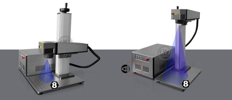 Laser Stippling Marking Printing Marker on Metal Plastic Synthetic Material