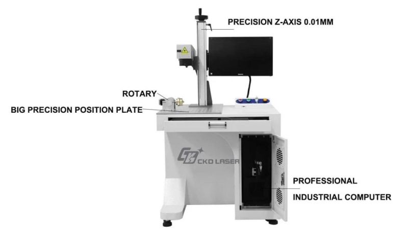 Hot Sale 50W Laser Marking Cutting Machine for Metal Sheet