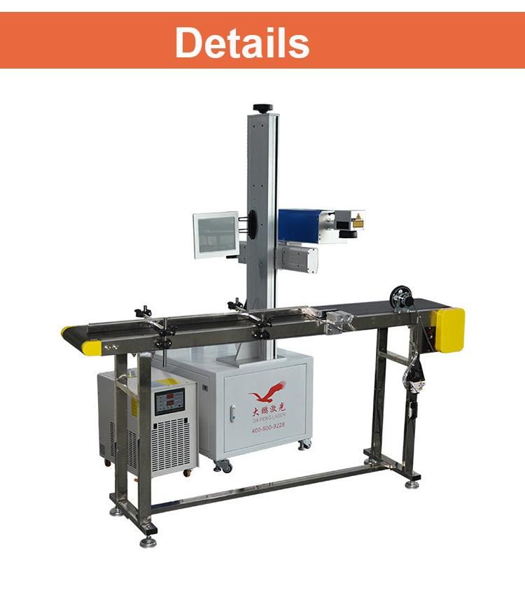 3W 5W 8W UV Laser Marking Engraving Pipeline Printer Machine for Glass