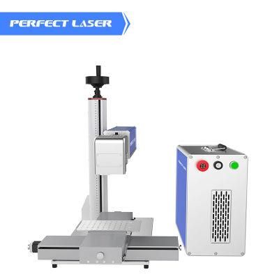 Advanced Air Cooling Large Area Plastic Keyboard Fiber Laser Marking Machine
