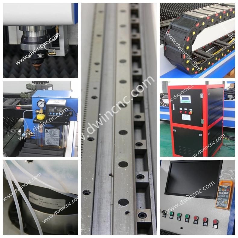 CNC Precision Metal Fiber Laser Cutting Machine for Machinery/Microelectronics/Glasses/Electronics 1530