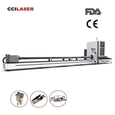 Cci Laser-Cut Pipe Fiber CNC Laser Cutting Machine with Max Cutting Diameter and Weight